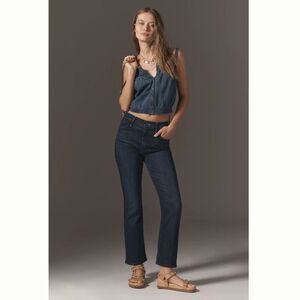 MOTHER The Hustler High-Rise Ankle Crop Jeans
